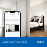 Caméra TP-Link Tapo C250 4MP Wi-Fi 360° | Vision Nocturne | Détection IA
