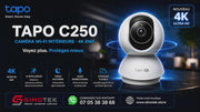 Caméra TP-Link Tapo C250 4MP Wi-Fi 360° | Vision Nocturne | Détection IA